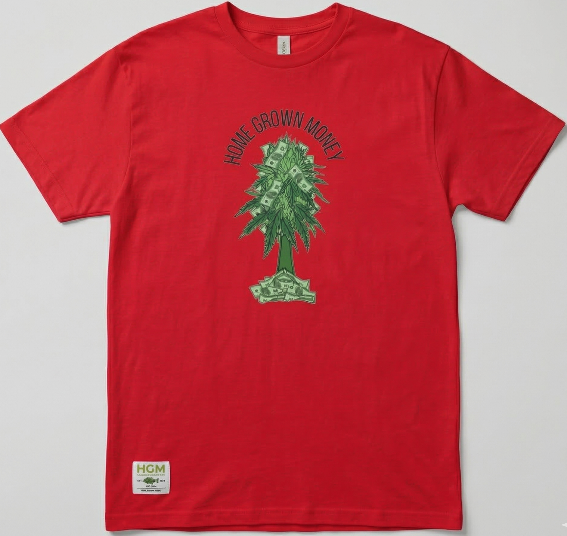HGM Money Tree Tee - Red
