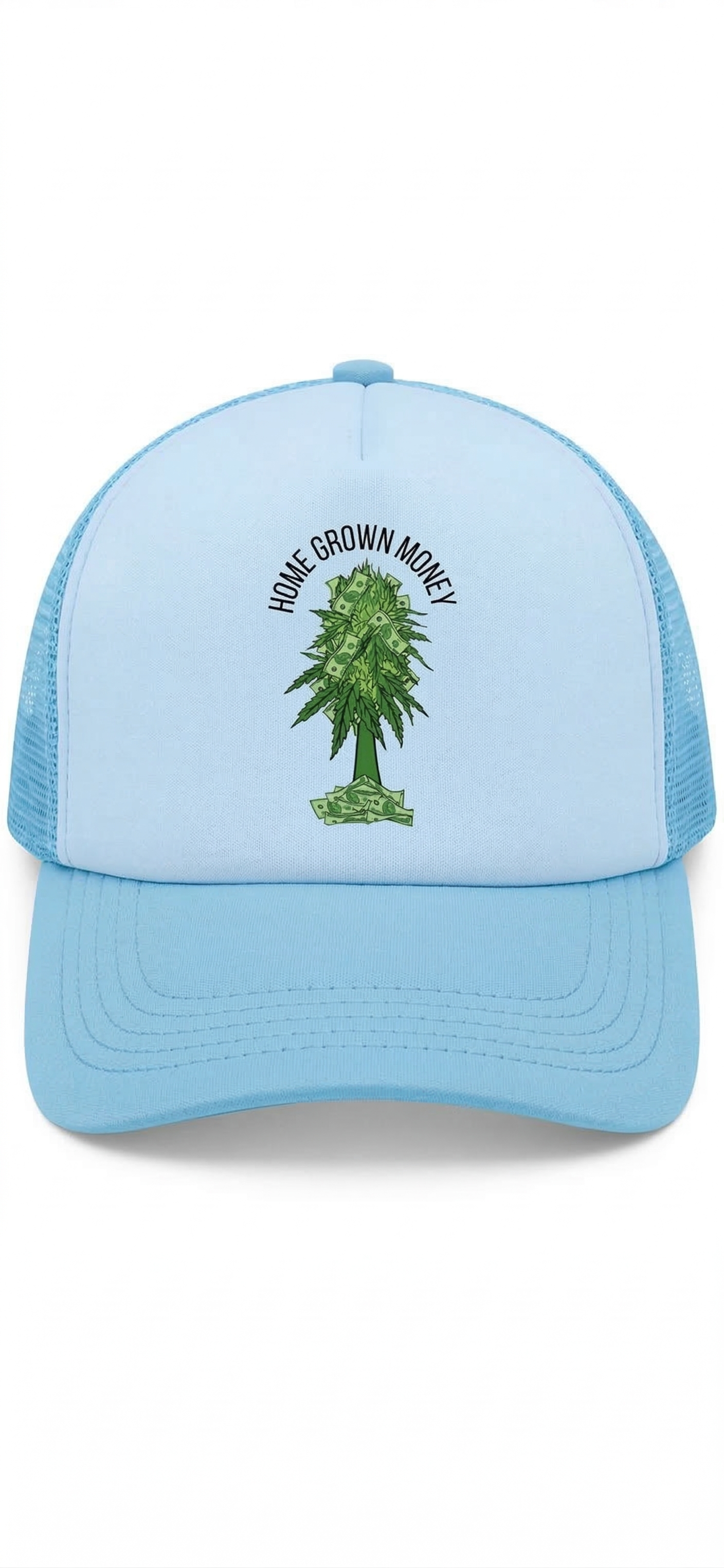 HGM Trucker Hat - Sky Blue Alternate